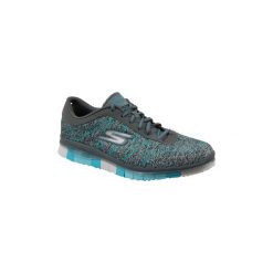 Buty Skechers Go Flex 14011-CCTQ. Szare trampki i tenisówki damskie marki Skechers, bez wzorów, bez zapięcia. Za 199,99 zł.