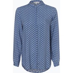 Marie Lund - Bluzka damska, niebieski. Niebieskie bluzki damskie Marie Lund, uniwersalny, bez wzorów, z materiału, eleganckie, bez kołnierzyka, bez rękawów. Za 179,95 zł.