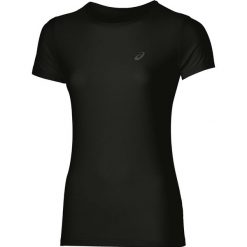 Asics SS Top Tee 134104-0905. Czarne topy damskie Asics, m, bez wzorów, z poliesteru, bez kołnierzyka. W wyprzedaży za 69,99 zł.