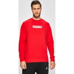 Nike Sportswear - Bluza. Szare bluzy męskie Nike Sportswear, m, z nadrukiem, z bawełny, z okrągłym kołnierzem, bez rękawów, bez kaptura. W wyprzedaży za 179,90 zł.