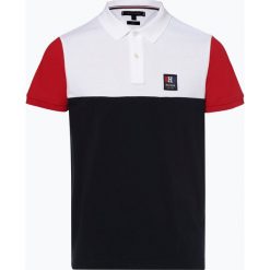 Tommy Hilfiger - Męska koszulka polo, niebieski. Niebieskie koszulki męskie TOMMY HILFIGER, s, bez wzorów, bez rękawów. Za 359,95 zł.