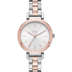 Zegarek DKNY - Ellington NY2585 Silver/Rose Gold/Rose Gold. Szare zegarki damskie DKNY. W wyprzedaży za 549,00 zł.