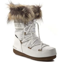 Buty zimowe damskie: Śniegowce MOON BOOT – Monaco Low 24002900002 White
