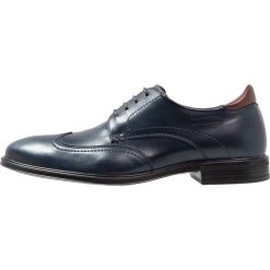Buty wizytowe męskie: Salamander Eleganckie buty blue/testa di moro