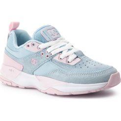 Sneakersy DC - E.Tribeka Se ADJS200015 Light Blue (Lbl). Niebieskie półbuty damskie DC, z zamszu. W wyprzedaży za 329,00 zł.
