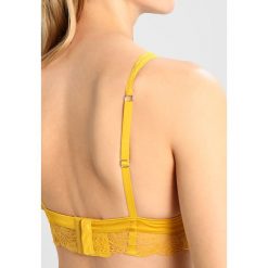 Biustonosze bardotka: Hanro FLEUR SOFT CUP Biustonosz bustier gold