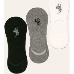 Polo Ralph Lauren - Stopki (3-pack). Skarpetki męskie Polo Ralph Lauren, z nadrukiem, z elastanu. Za 89,90 zł.