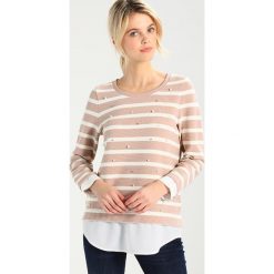 Swetry klasyczne damskie: Cartoon Sweter rosé/white