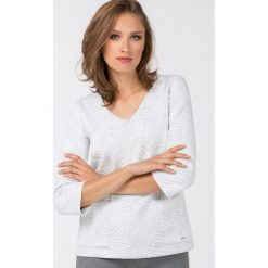 Bluzy damskie: Bluza z tłoczonym wzorem