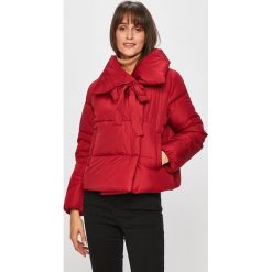 Trussardi Jeans - Kurtka. Czarne kurtki damskie Trussardi Jeans, s, bez wzorów, z poliesteru, krótkie, bez kaptura. W wyprzedaży za 899,90 zł.