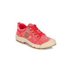 Buty Aigle TENERE® LIGHT LOW W CANVAS. Różowe trampki i tenisówki damskie Aigle, bez wzorów, bez zapięcia. Za 184,50 zł.