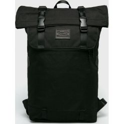 Doughnut - Plecak Christopher Black Series. Czarne plecaki męskie Doughnut, w paski, ze skóry. Za 359,90 zł.