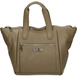 Torba - 79-03-O D TAU. Szare torebki klasyczne damskie Venezia, ze skóry. Za 219,00 zł.
