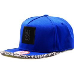 Czapki z daszkiem męskie: Czapka męska snapback niebieska (hx0222)