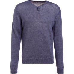 Swetry klasyczne męskie: LAGERFELD Sweter blau