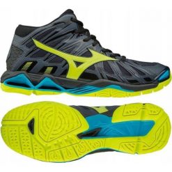 Buty sportowe męskie: Mizuno Buty męskie Wave Tornado X2 MID grafitowe r. 44 (V1GA181747)