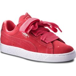 Sneakersy PUMA - Suede Heart Valentine Jr 365135 01 Paradise Pink/Paradise Pink. Różowe półbuty damskie Puma, na co dzień, bez wzorów, ze skóry, bez obcasa, bez zapięcia. W wyprzedaży za 129,99 zł.