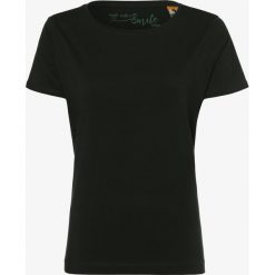 S.Oliver - T-shirt damski, zielony. Zielone t-shirty damskie S.Oliver, s, w paski, klasyczne, z klasycznym kołnierzykiem. Za 49,95 zł.