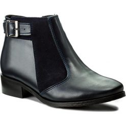 Botki SERGIO BARDI - Isernia FW127266717NC 407. Niebieskie buty zimowe damskie marki Sergio Bardi, ze skóry, na obcasie. W wyprzedaży za 229,00 zł.