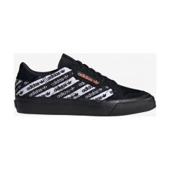 Adidas Originals Continental Vulc Tenisówki Czarny. Czarne trampki męskie adidas Originals, bez wzorów, ze skóry, bez zapięcia. Za 404,95 zł.