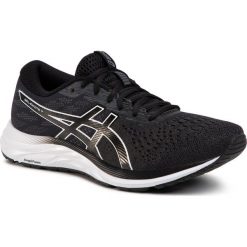 Buty ASICS - Gel-Excite 7 1011A657 Black/White 001. Czarne buty sportowe męskie Asics, z tworzywa sztucznego, bez zapięcia, do biegania. Za 339,00 zł.