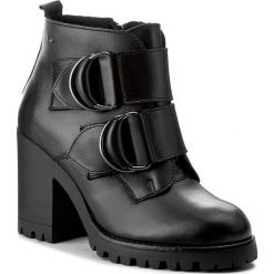 Buty damskie: Botki WOJAS - 7593-51 Czarny