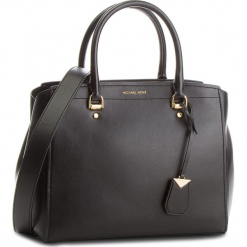 Torebka MICHAEL MICHAEL KORS - Benning 30T8GN4S3L Black. Czarne torebki klasyczne damskie MICHAEL Michael Kors, bez wzorów, ze skóry, klasyczne, na ramię, bez dodatków. Za 1719,00 zł.