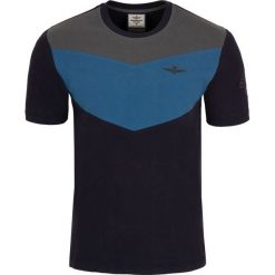 T- shirt Aeronautica Militare. Koszulki męskie m, bez wzorów, z włoskim kołnierzykiem. Za 199,00 zł.