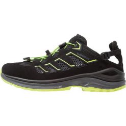 Lowa MADISON Obuwie hikingowe schwarz/limone. Czarne buty sportowe męskie marki Lowa, z materiału, outdoorowe. W wyprzedaży za 323,40 zł.