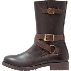 Buty zimowe damskie: Kickers GRACIATO Kowbojki i Buty motocyklowe marron