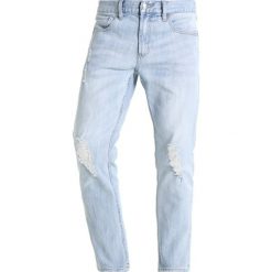 Obey Clothing JUVEE FLOODED Jeansy Slim Fit destroyed indigo. Niebieskie jeansy męskie Obey Clothing. Za 359,00 zł.