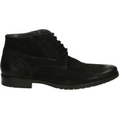 Botki męskie - A050-310 NERO. Czarne botki męskie Venezia, z gumy. Za 169,00 zł.