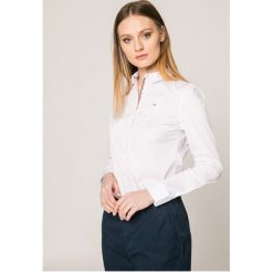 Tommy Jeans - Koszula. Szare koszule jeansowe damskie Tommy Jeans, l, casualowe, z długim rękawem. W wyprzedaży za 259,90 zł.