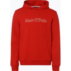 Marc O'Polo - Męska bluza nierozpinana, czerwony. Czerwone bluzy męskie xl, z nadrukiem, z kapturem. Za 299,95 zł.