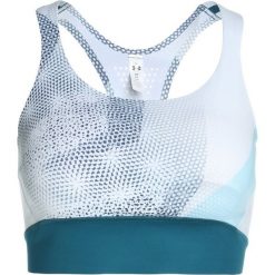 Biustonosze sportowe: Under Armour Biustonosz Breathelux Perf Mid-Print biały r. XS (1310883-100)