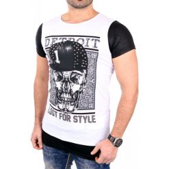 T-shirty męskie: CRSM T-shirt męski biały r. S (16006-2)