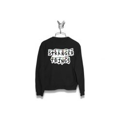 Bluza Światełka Stranger Thing Damska. Czarne bluzy damskie Failfake, xs, bez wzorów, bez rękawów, bez kaptura. Za 160,00 zł.