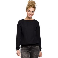 AUBRIE Bluza, sweter ze ściągaczem - czarna. Czarne bluzy damskie Moe, s, bez wzorów, bez rękawów, bez kaptura. Za 119,00 zł.