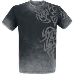 Outer Vision Broken Symbol T-Shirt czarny. Czarne koszulki męskie marki Outer Vision, xl, z nadrukiem, vintage, z okrągłym kołnierzem. Za 121,90 zł.