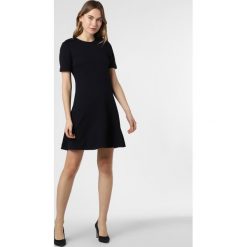 Tommy Hilfiger - Sukienka damska – Lilly, niebieski. Niebieskie sukienki damskie TOMMY HILFIGER, bez wzorów, eleganckie, bez kołnierzyka, bez rękawów. Za 649,95 zł.