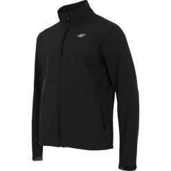 Kurtki sportowe męskie: 4f Kurtka męska Softshell SFM001 czarna r. S (H4Z17-SFM001*S*CZARNY)