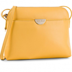 Torebka COCCINELLE - CV3 Mini Bag E5 CV3 55 D3 07 Spark J00. Żółte listonoszki damskie Coccinelle, ze skóry. Za 699,90 zł.