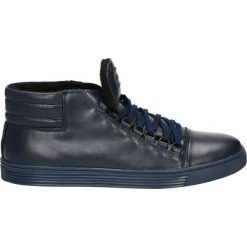 Botki męskie - 304 PELL BLU. Szare botki męskie Venezia, ze skóry. Za 199,00 zł.
