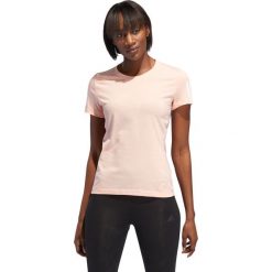 Adidas Performance Run It Koszulka Różowy. Różowe koszulki damskie adidas Performance, m, bez wzorów, z bawełny, bez kołnierzyka. Za 111,95 zł.
