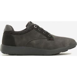 Szare Półbuty Courtnie. Szare buty sportowe męskie Born2be, z nubiku, na sznurówki, do biegania. Za 109,99 zł.