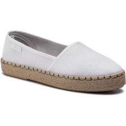 Espadryle BIG STAR - DD274414 White. Białe espadryle damskie marki BIG STAR, na co dzień, bez wzorów, z tworzywa sztucznego, retro, bez obcasa, bez zapięcia. Za 79,00 zł.