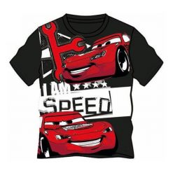 Disney By Arnetta Koszulka Chłopięca Cars 116 Czarny. Czarne t-shirty chłopięce Disney By Arnetta, z motywem z bajki, bez rękawów. Za 35,00 zł.