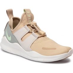 Buty NIKE - Free Rn Cmtr 2018 AA1621 201 Desert Ore/Barely Volt. Brązowe buty sportowe damskie Nike, bez wzorów, z tworzywa sztucznego, sportowe, do biegania. W wyprzedaży za 349,00 zł.