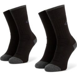 Zestaw 2 par wysokich skarpet męskich CAMEL ACTIVE - 6510 Black 610. Czarne skarpetki męskie Camel Active, bez wzorów, z bawełny. Za 29,00 zł.