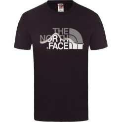 The North Face T-Shirt Męski M S/S Mount Line Tee Tnf Black Xxl. Czarne koszulki męskie The North Face, s, z nadrukiem, sportowe, bez kołnierzyka, krótkie. Za 129,00 zł.